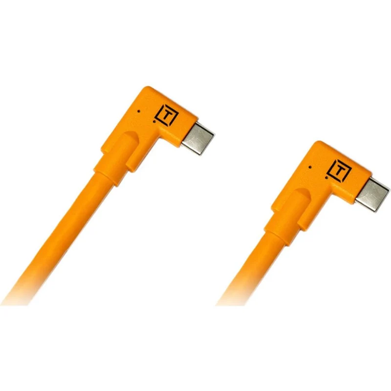 Tether Tools TetherPro USB-C angle droit orange 4,6m