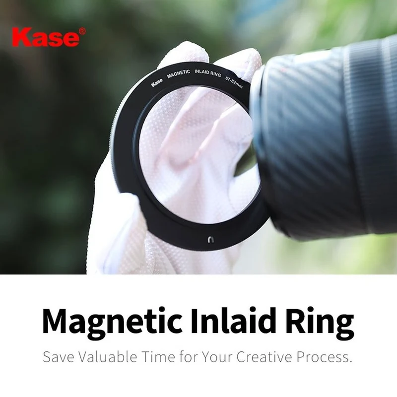 Kase Revolution Bague incrustée magnétique 72-82mm