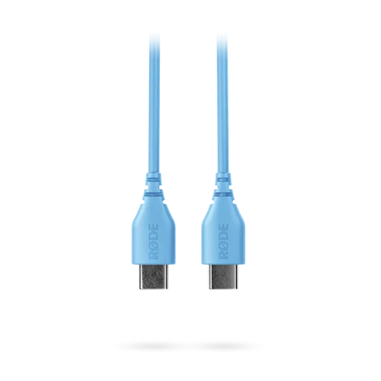 RØDE SC22 Câble USB-C à USB-C de 30 cm, bleu