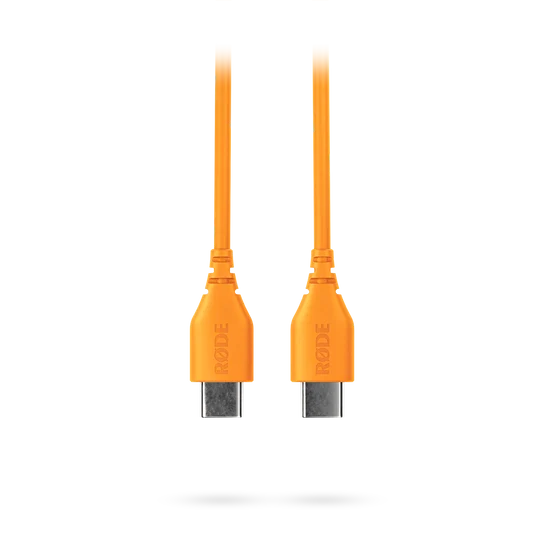RØDE SC22 Câble USB-C à USB-C de 30 cm, Orange