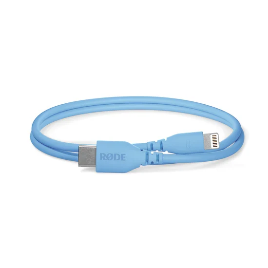 RØDE SC21 Câble USB-C à Lightning de 30 cm, bleu