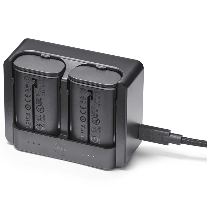 Leica 16059 Chargeur double USB-C BP-SCL6