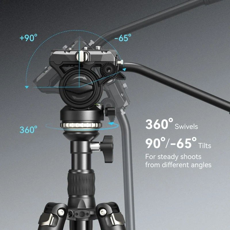 SmallRig 4475 Kit trépied vidéo CT210