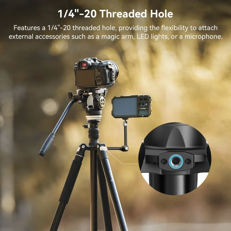 SmallRig 4475 Kit trépied vidéo CT210