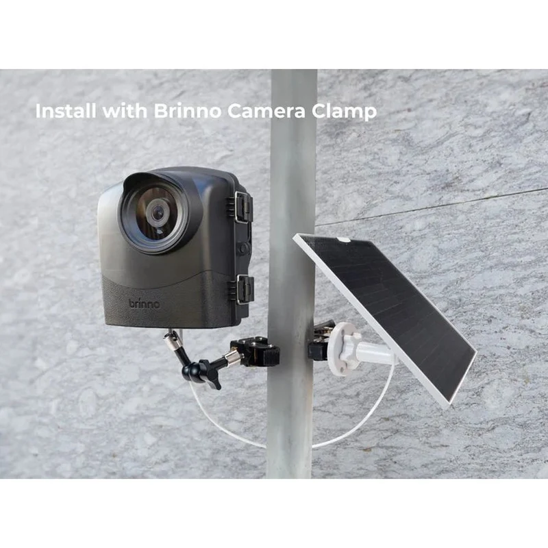 Brinno Kit d'alimentation solaire ASP1000-P