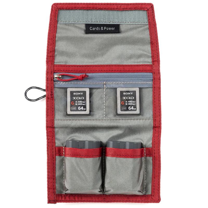 Think Tank Cartes & Power V2.0 rouge pimenté