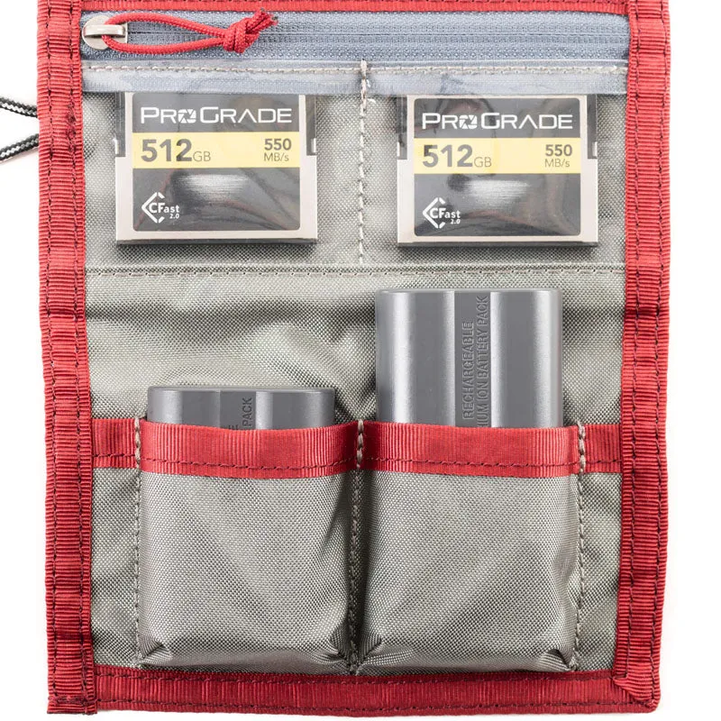 Think Tank Cartes & Power V2.0 rouge pimenté