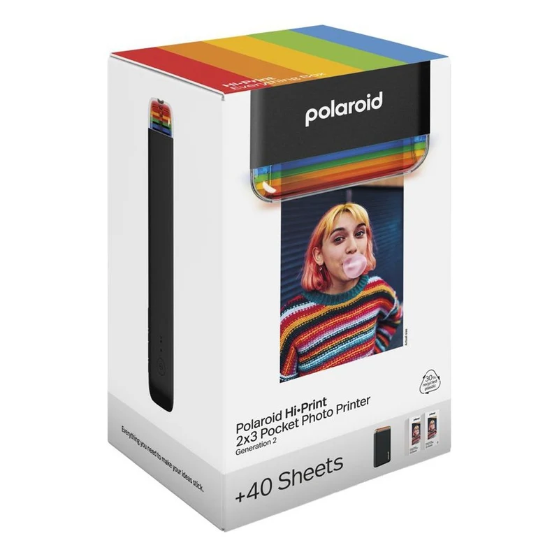 Polaroid Everything Box Hi-Print 2x3 Gen 2 - noir