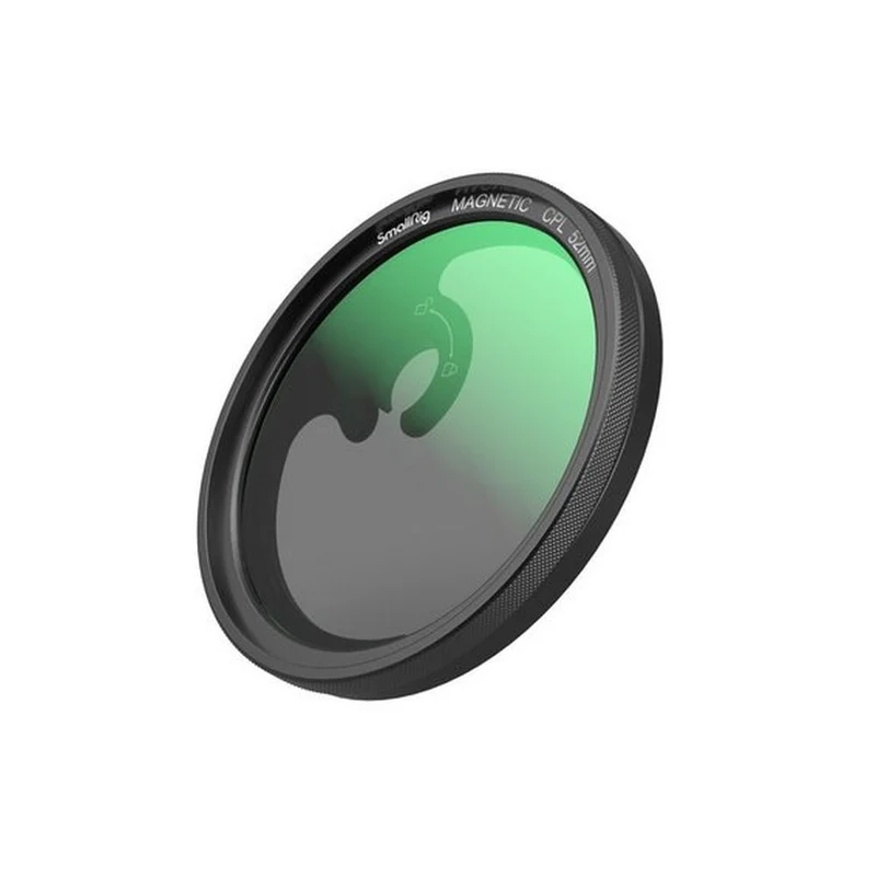 SmallRig 4388B Kit de filtre CPL magnétique MagEase avec adaptateur de filtre à monture M (52mm)