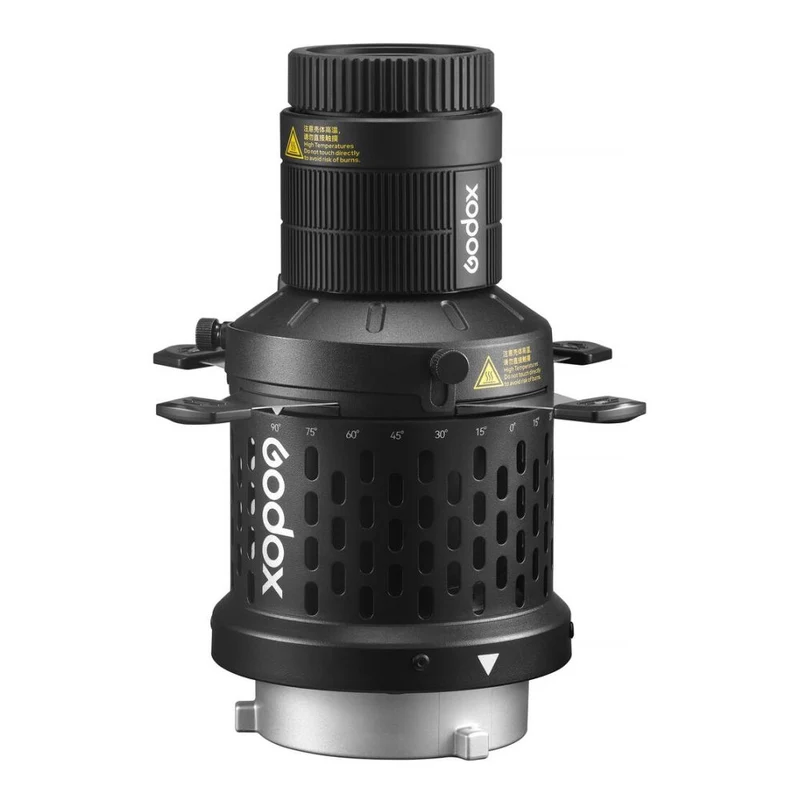 Godox Bowens Monture Eclairage LED Projection Attachment (accessoire de projection de lumière LED)