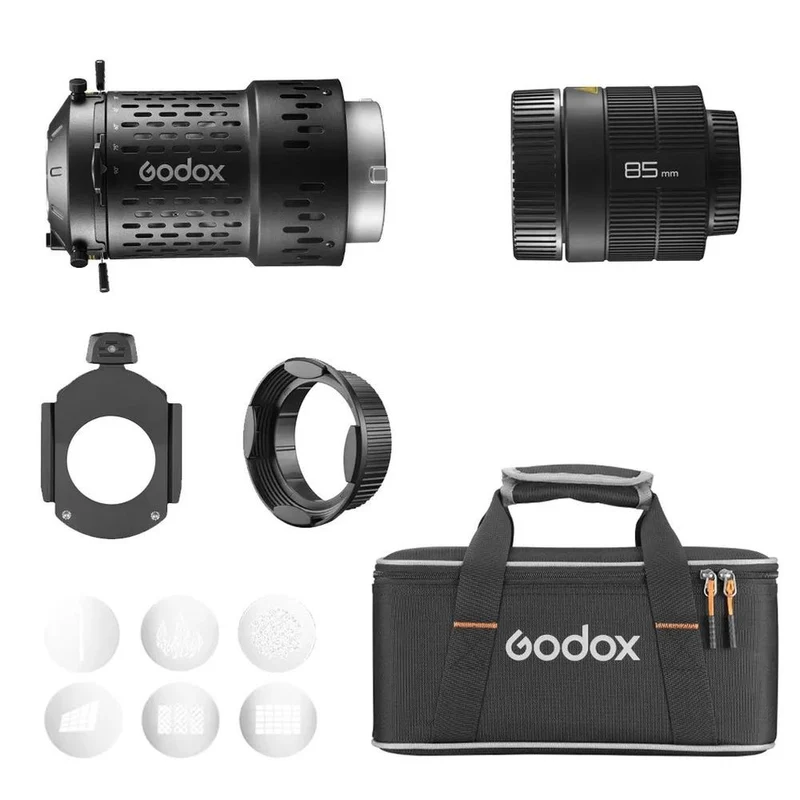 Godox Bowens Monture Eclairage LED Projection Attachment (accessoire de projection de lumière LED)