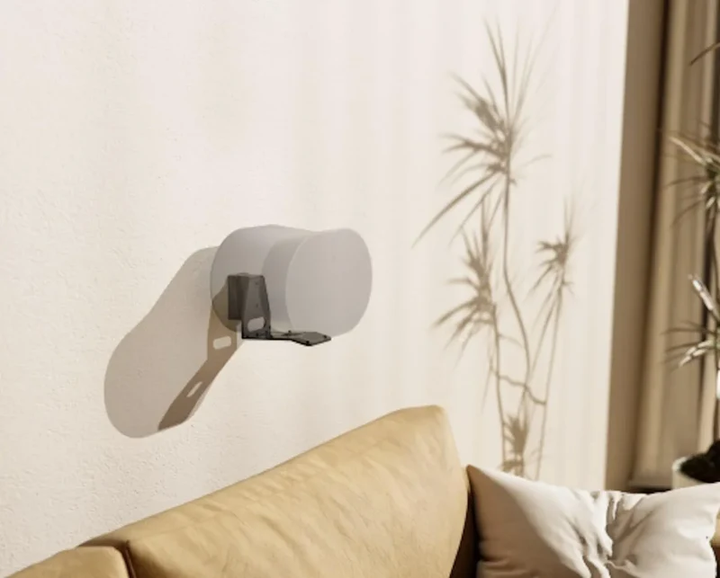 Norstone Support mural rotatif Noir pour Sonos Era 300