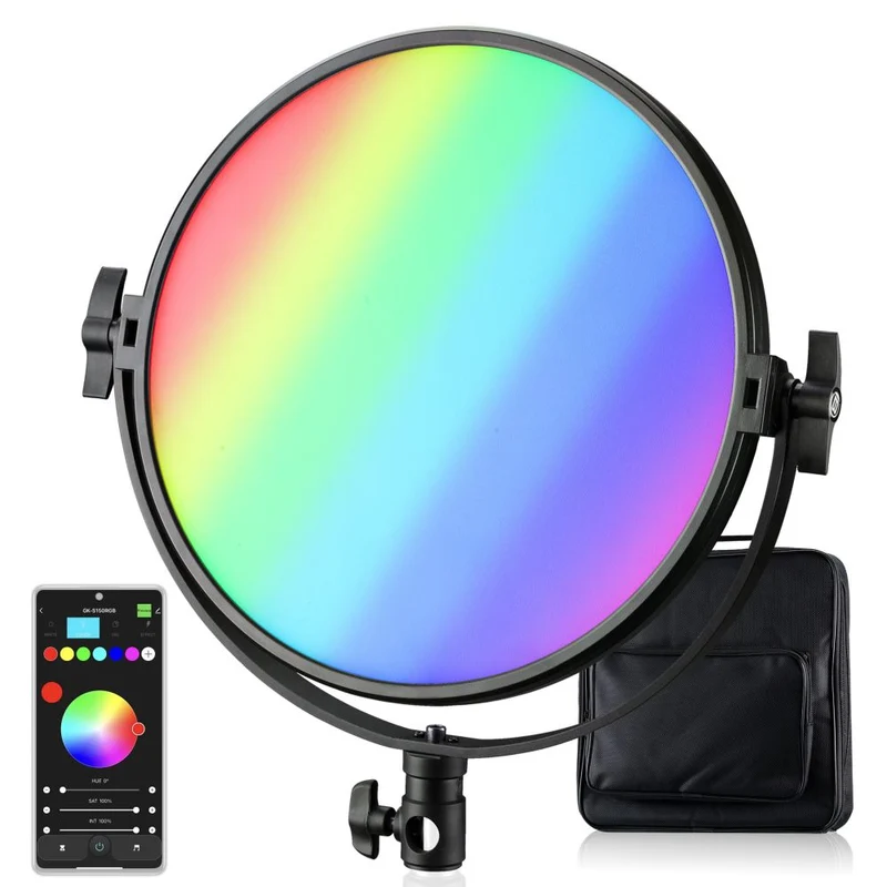 Bresser BR-S60RGB Lumière LED (ronde)