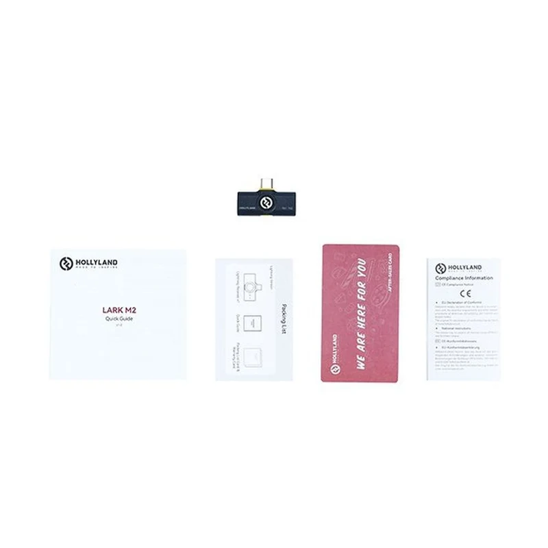 Hollyland LARK M2 récepteur USB-C (Shine Charcoal)