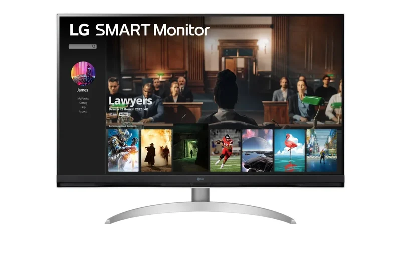 LG Electronics MyView Smart Monitor 32SQ700S-W