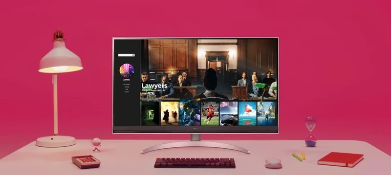 LG Electronics MyView Smart Monitor 32SQ700S-W