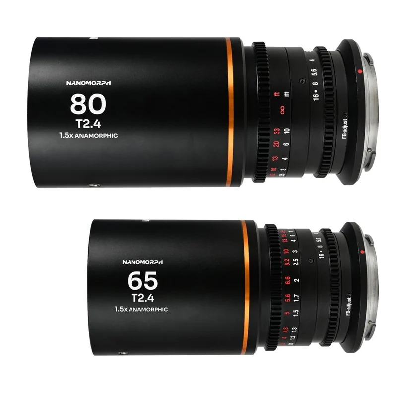 Laowa Nanomorph S35 Bundle (65mm, 80mm) (Amber) Canon RF