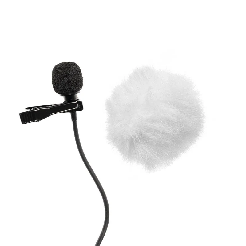 Caruba Windjammer / Deadcat pour Lavalier blanc