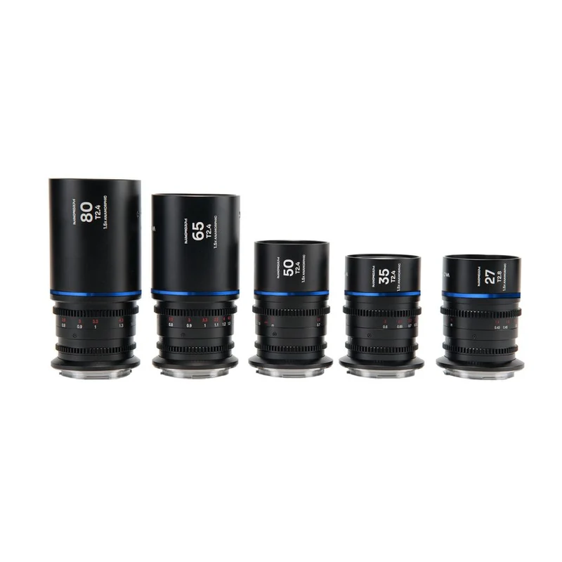 Laowa Nanomorph S35 (27,35,50,65,80mm) Ensemble (Bleu) Canon RF
