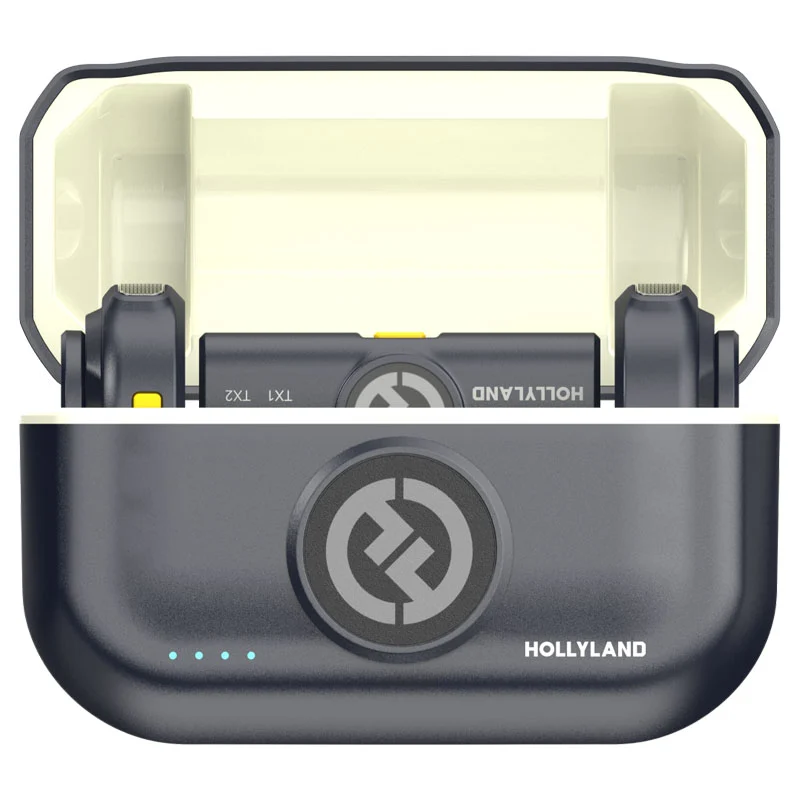 Hollyland Lark M2 avec prise USB-C (Duo,Shine Charcoal)