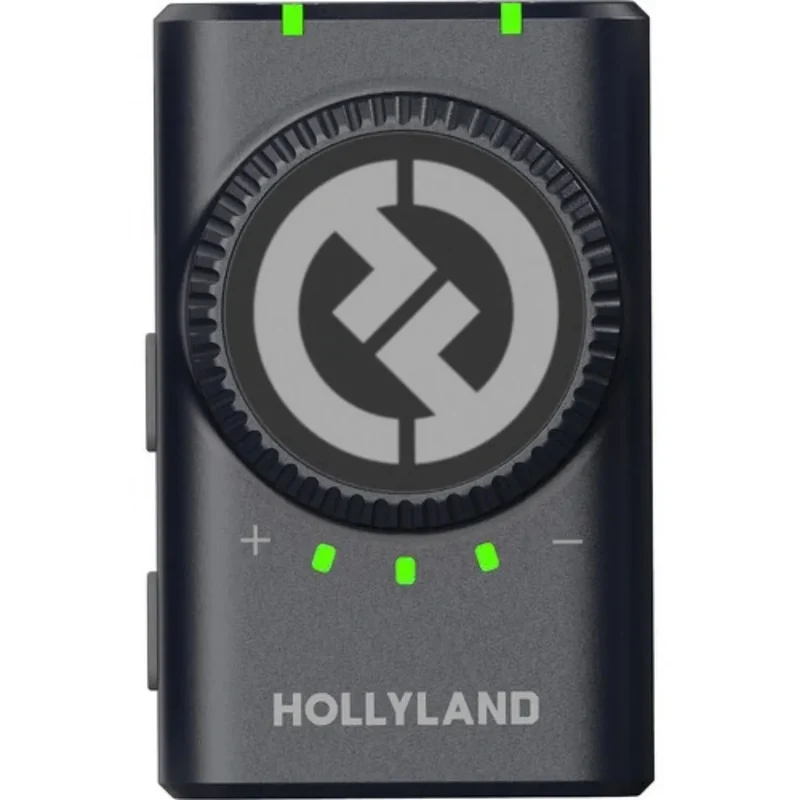Microphone Cravate Sans Fil Hollyland LARK M2 Combo Duo - Anthracite Brillant