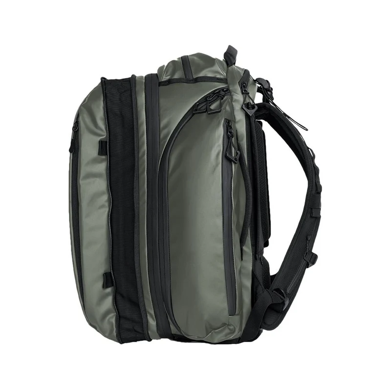 WANDRD Transit 45L Travel Sac à Dos Wasatch Vert Essential+ Bundle