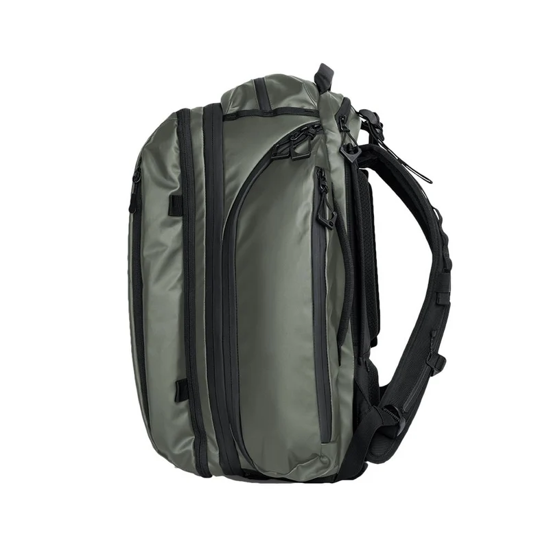 WANDRD Transit 35L Travel Sac à Dos Wasatch Vert Essential Bundle