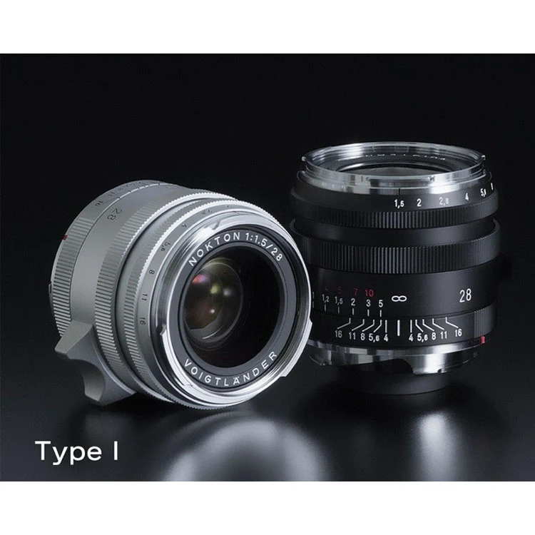 Voigtlander Nokton 1,5/28mm Type I VM asphérique, noir Mat
