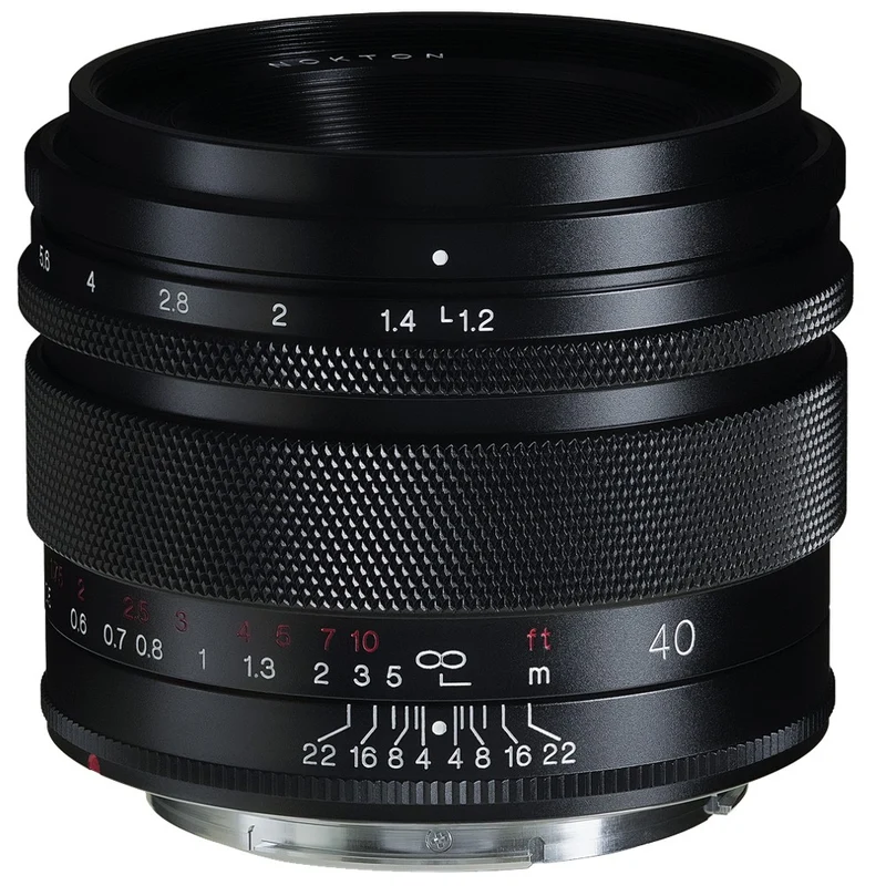 Voigtlander Nokton 1.2/40mm Canon RF-Mount asphérique, noir