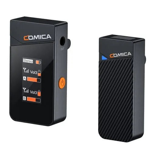 Comica Mini Microphone sans Fil 2.4G - 1 Émetteur