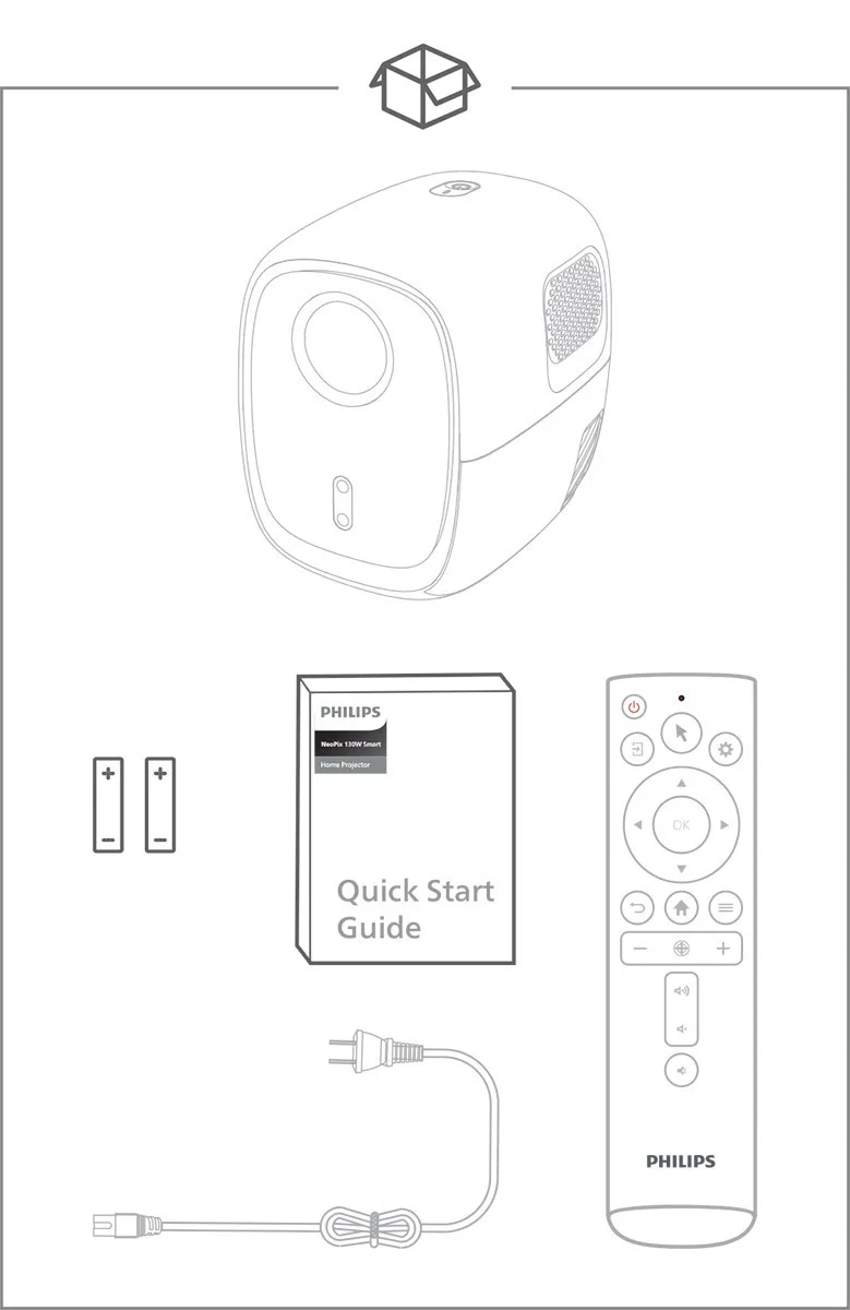 Philips NeoPix 130 Blanc arctique