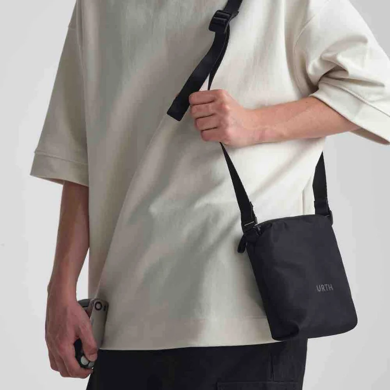 Urth Andesite Appareil Photo Pochette, Noir