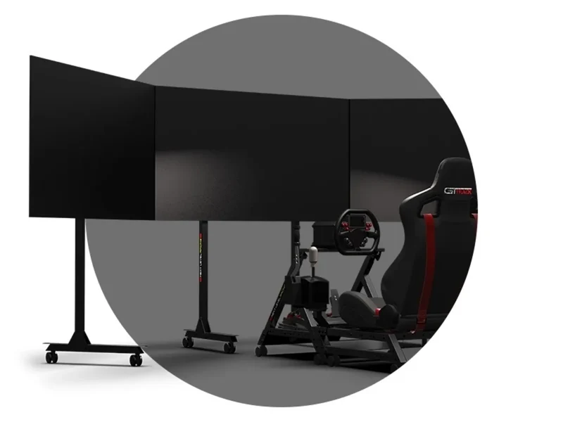 Next Level Racing Free Standing Triple Monitor Stand