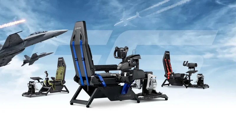 Next Level Racing Flight Simulator Boeing Military Edition