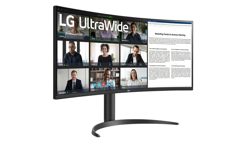 LG Electronics UltraWide 34WR55QC-B