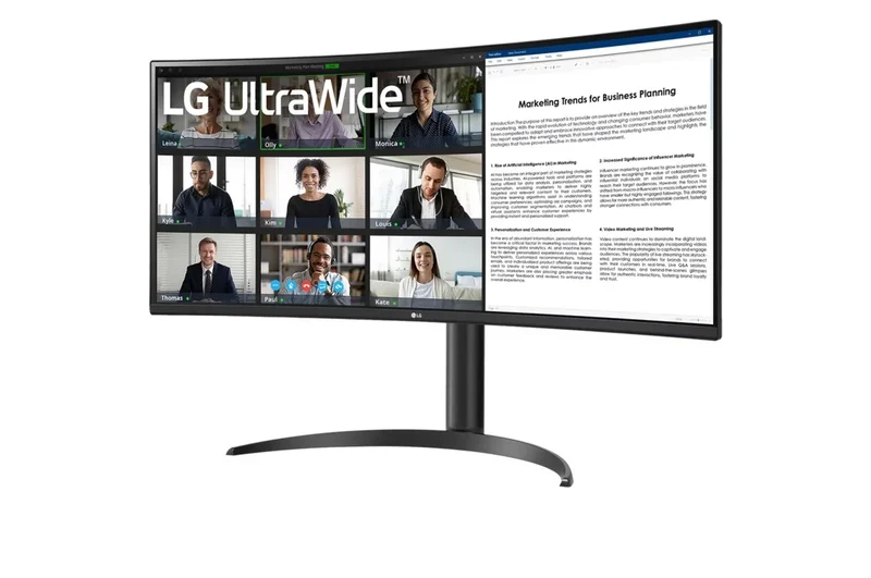 LG Electronics UltraWide 34WR55QC-B