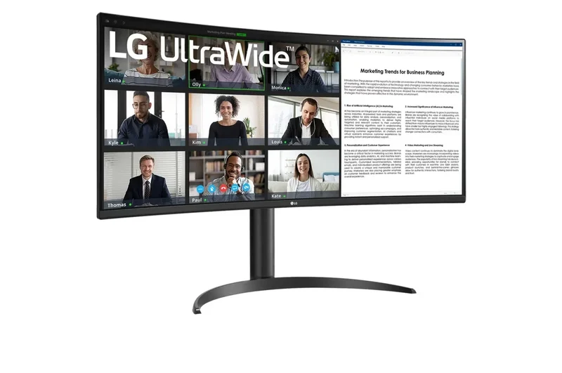 LG Electronics UltraWide 34WR55QC-B