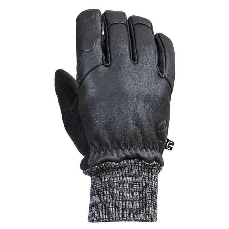 Vallerret Hatchet Cuir Gant Noir, L
