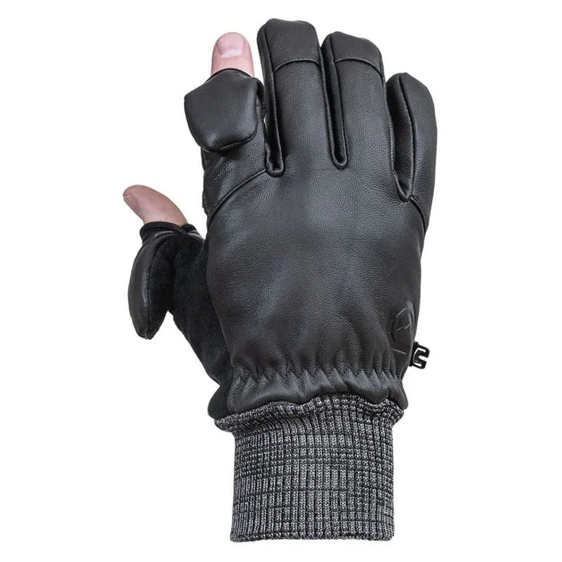Vallerret Hatchet Cuir Gant Noir, M