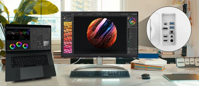 LG Electronics UltraFine 27UQ850V-W
