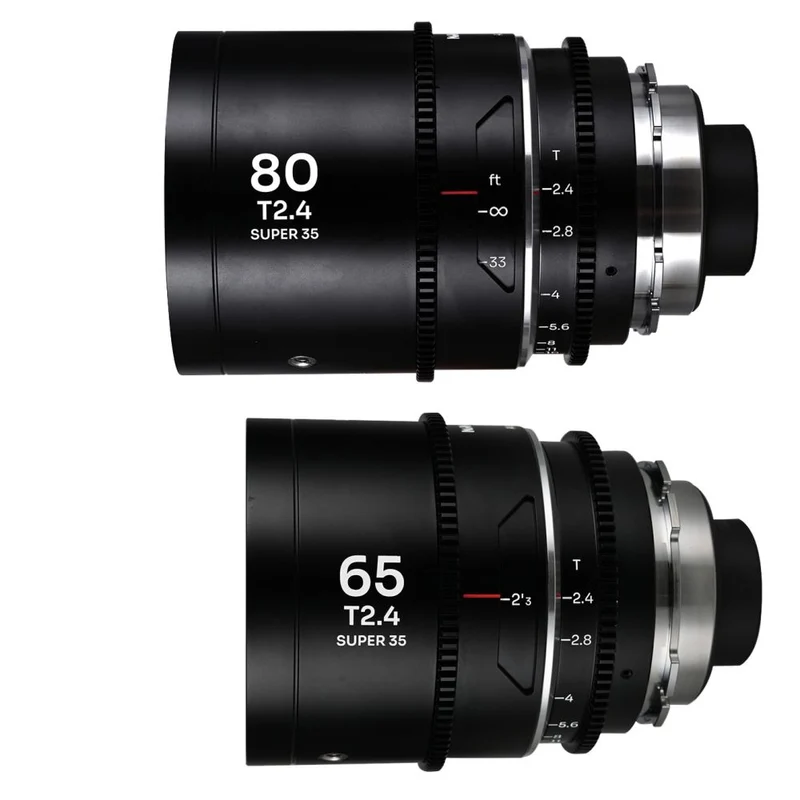 Laowa Nanomorph S35 Bundle (65mm, 80mm) (Argent) PL-EF