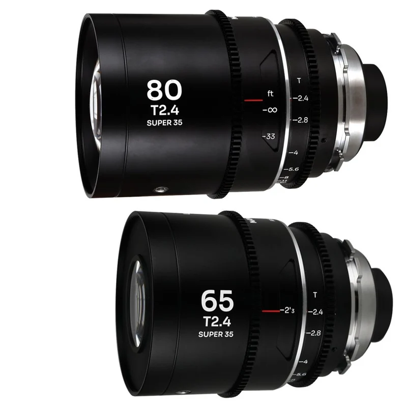 Laowa Nanomorph S35 Bundle (65mm, 80mm) (Argent) PL-EF