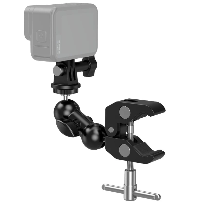 SmallRig 4373 Super pince en forme de crabe avec bras magique Ballhead