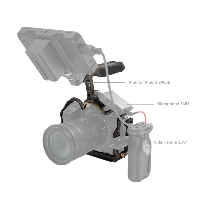 SmallRig 4317 "Night Eagle" Kit de cage pour Nikon Z8