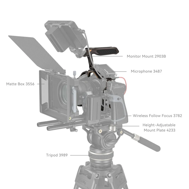 SmallRig 4317 "Night Eagle" Kit de cage pour Nikon Z8