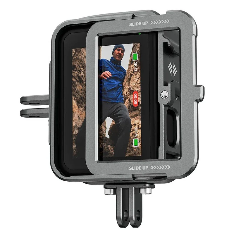 Telesin Cage en métal pour GoPro 9/10/11/12, horizontal+vertical