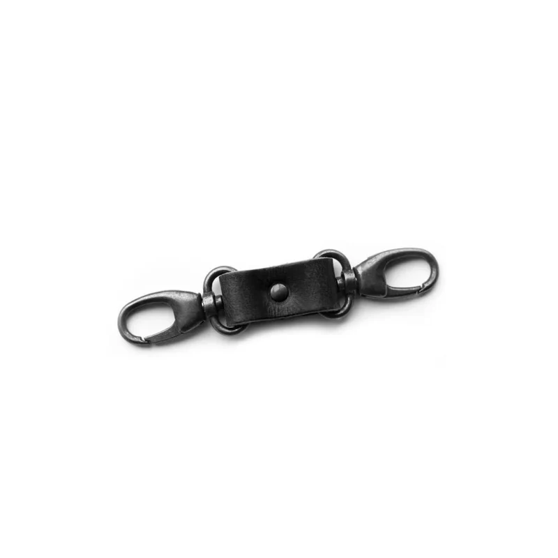 The Hantler Ancre de ceinture noir / laiton