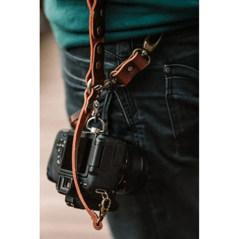 The Hantler Ancre de ceinture Brandy / Brass
