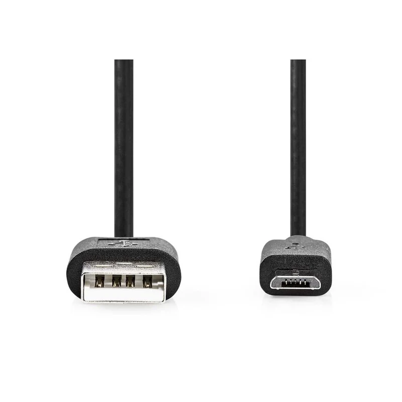 Nedis Câble USB Micro-B mâle 2.0 1,00 m noir