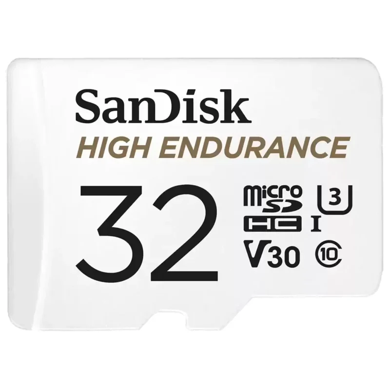 Sandisk Micro SDHC High Endurance 32GB 100MB/s + Adaptateur